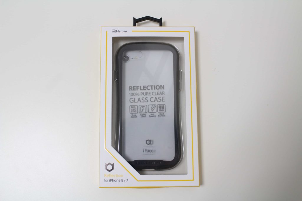 iphone iFace スマホケース　スマホカバー　ガラスケース　透明　